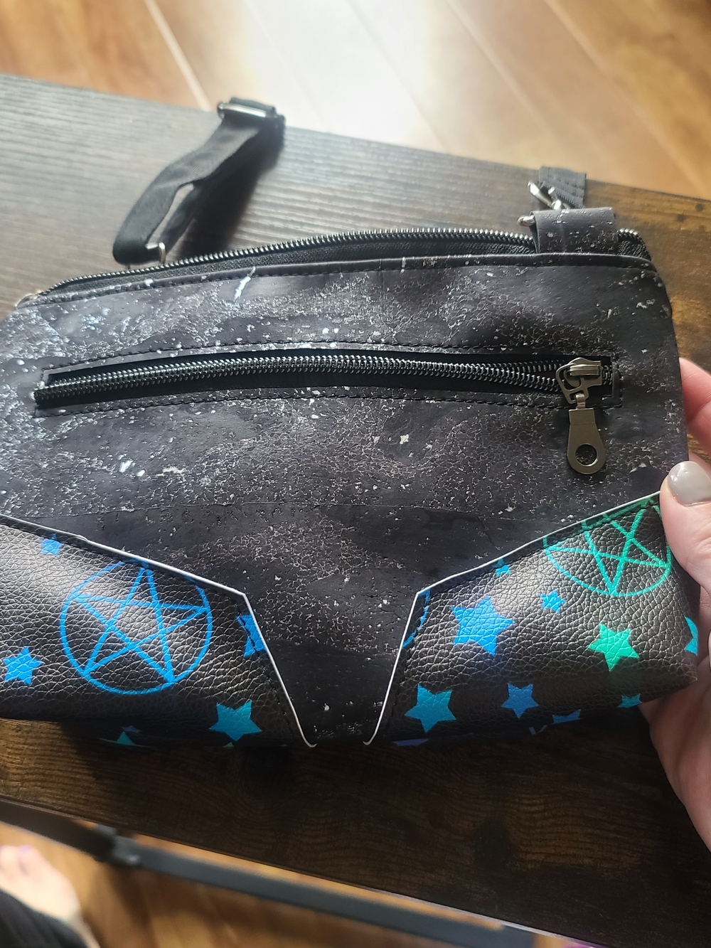 Handmade Black Crossbody Bags